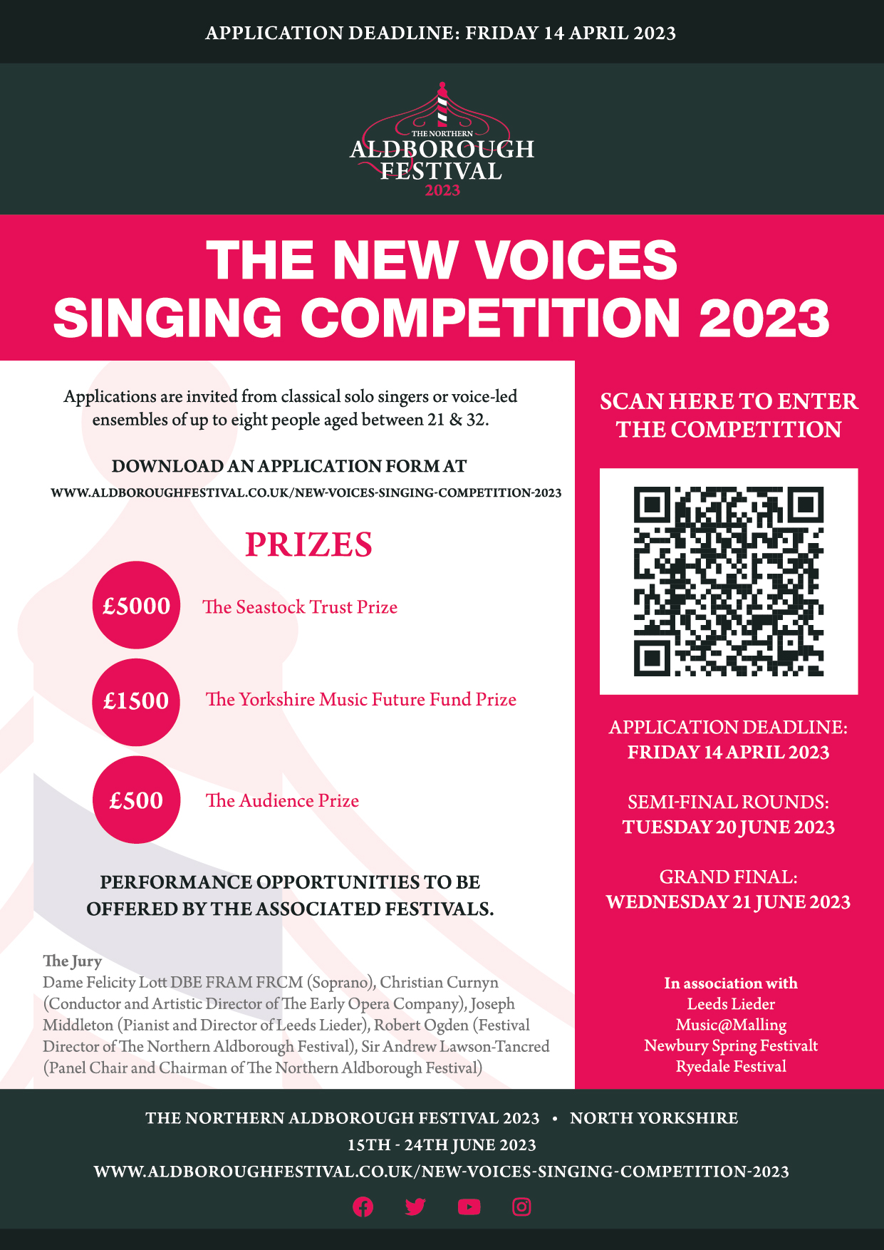 New Voices Singing Competition 2023 The Northern Aldborough Festival